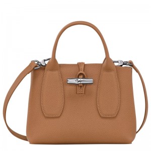 Longchamp Le Roseau S Handbag Natural | DYJKE-4137