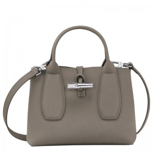 Longchamp Le Roseau S Handbag Turtledove | CDFKI-9051