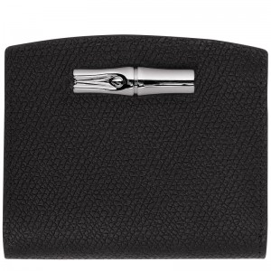 Longchamp Le Roseau Wallet Negrii | ERZHT-9427