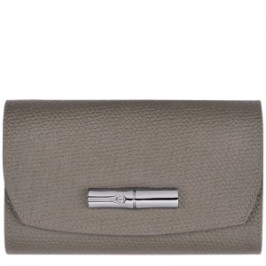 Longchamp Le Roseau Wallet Turtledove | VHWLC-3796