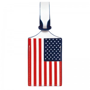 Longchamp Lgp Travel Luggage Tag Albastri | FDSQC-9476