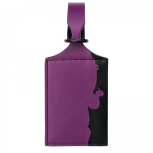 Longchamp Lgp Travel Luggage Tag Violet | ZYOXU-3062