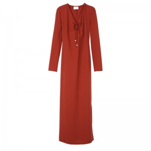 Longchamp Long Dress Sienna | MJAFV-7653