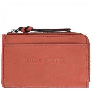Longchamp Longchamp 3d Card Holder Sienna | RJXDV-6410