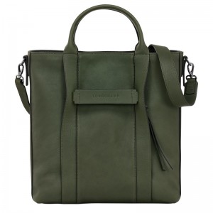 Longchamp Longchamp 3d L Tote Bag Kaki | MCEPH-4930