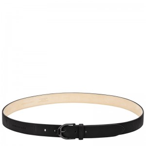 Longchamp Longchamp 3d Ladies' Belt Negrii | PSAFY-3168