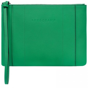 Longchamp Longchamp 3d Pouch Verzi | HXLQW-5461