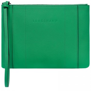 Longchamp Longchamp 3d Pouch Verzi | PWXYV-8537