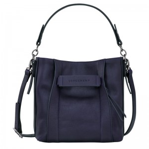 Longchamp Longchamp 3d S Crossbody Bag Bilberry | VQUMW-7061