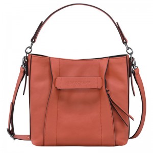 Longchamp Longchamp 3d S Crossbody Bag Sienna | SOGHQ-6143