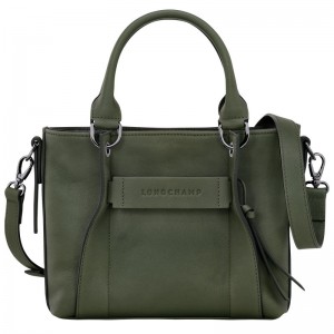 Longchamp Longchamp 3d S Handbag Kaki | MJRUT-0518