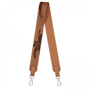 Longchamp Longchamp 3d Shoulder Strap Natural | FGMOZ-1286