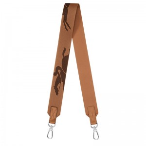 Longchamp Longchamp 3d Shoulder Strap Natural | DSBIU-9601
