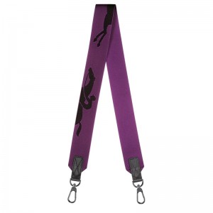 Longchamp Longchamp 3d Shoulder Strap Violet | KIPRF-3521
