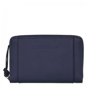 Longchamp Longchamp 3d Wallet Bilberry | QASPI-4652