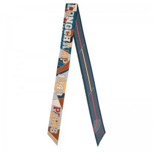 Longchamp Longchamp League Headband Albastri | PAVKF-6309