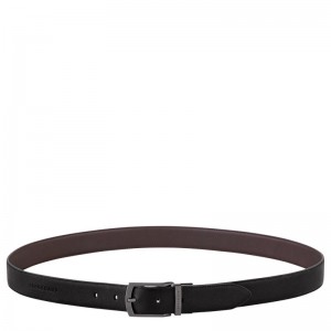 Longchamp Longchamp Sur Seine Belt Negrii | KTOCF-9325