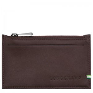 Longchamp Longchamp Sur Seine Coin Purse Mocha | PZOVY-4826
