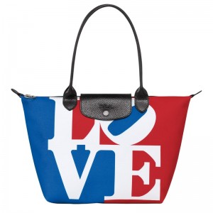 Longchamp Longchamp X Robert Indiana M Tote Bag Albi | SJQDL-6243