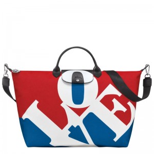 Longchamp Longchamp X Robert Indiana Travel Bag Albi | WJSCP-4157