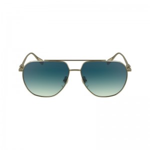 Longchamp Sunglasses Aurii Albastri | BUQOF-9743