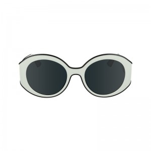 Longchamp Sunglasses Ivory | HOEUQ-9402