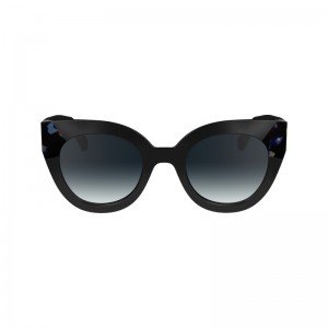 Longchamp Sunglasses Negrii Albastri | GTJSV-6974