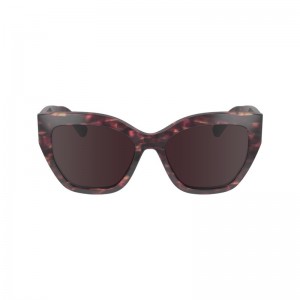 Longchamp Sunglasses Rosii | VTGLI-4132