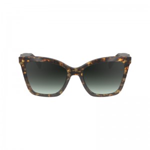 Longchamp Sunglasses Tokio Havana | GEBRL-9452