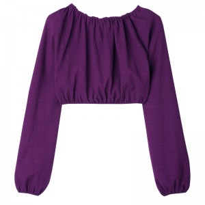 Longchamp Top Violet | WVGZC-2319