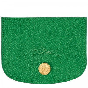 Longchamp Épure Card Holder Verzi | QIXFB-0837