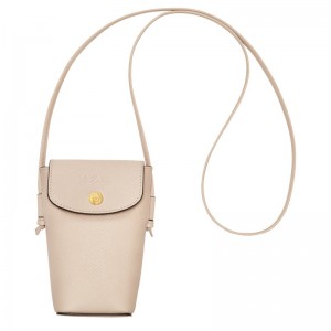 Longchamp Épure Phone Case With Leather Lace Paper | JIDKO-5247